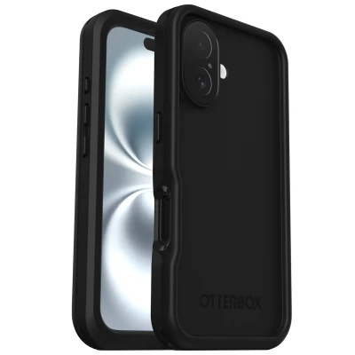 Afbeelding van Otterbox Rugged Case hoesje geschikt voor iPhone 16 Zwart Kunststof