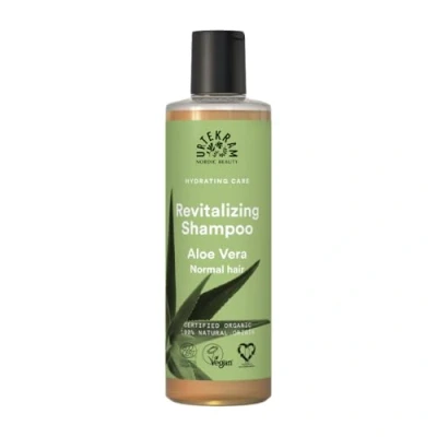 Afbeelding van Urtekram Shampoo Aloë Vera Normaal haar 250 ml, Vegan, Biologisch, Hydraterend, Natuurlijk