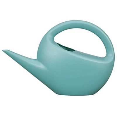 Afbeelding van Scheurich Smilla, gieter van kunststof, kleur: mat petrol, 40,2 cm breedte, 11,5 diepte, 26,6 hoog, 3 l vol.