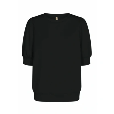 Afbeelding van Soyaconcept BANU Tshirt basic, Dames, Maat: XXL, Black
