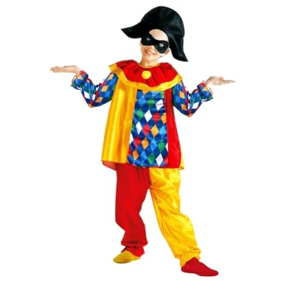 Afbeelding van Harlekijn kostuum voor kinderen Verkleedkleding 128 140