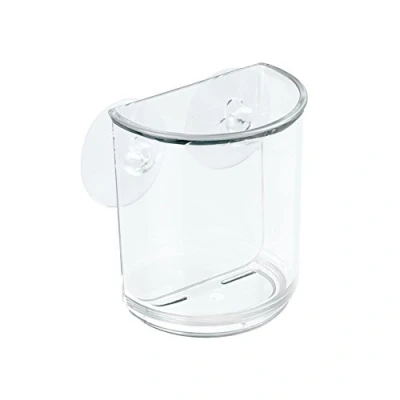 Afbeelding van iDesign Douchebakje met Zuignappen, 8 x 5.5 16 cm, Kunststof, Transparant Suction