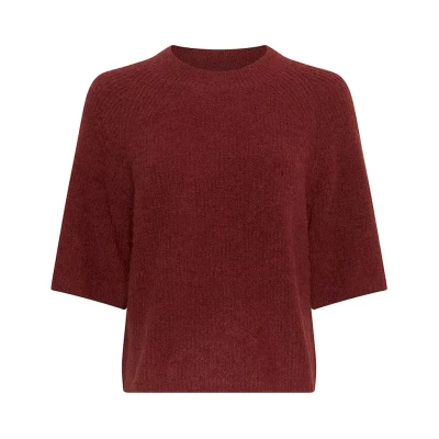 Afbeelding van Moss Copenhagen Trui Milania Hope Bordeaux S/M