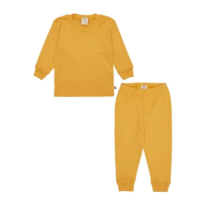 Afbeelding van loud + proud UNI Pyjama voor kinderen, Maat: 98/104, Curry