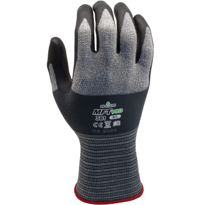 Afbeelding van Showa MFT PRO 381 handschoen microvezel Grijs maat 6/S per 12