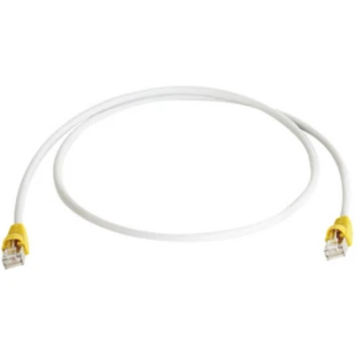 Afbeelding van Telegärtner RJ45 (cross) Netwerkkabel Aansluitkabel CAT 6A S/FTP 10.00 m Grijs Vlambestendig, Snagless