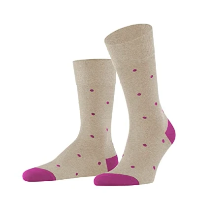 Afbeelding van FALKE sokken Dot beige/fuchsia