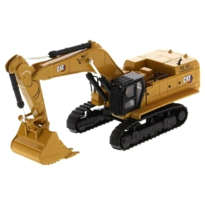 Afbeelding van Cat 395 ME version Graafmachine (zware 95ton&#039;s kraan) 1:87 Diecast Masters HO Series