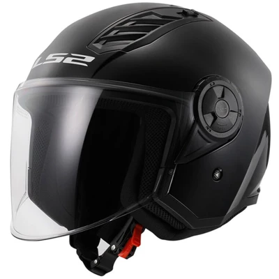 Afbeelding van LS2 OF616 Airflow II Solid Gloss Black 06 2XL Maat Helm