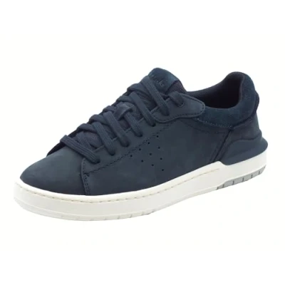 Afbeelding van Clarks COURTLITE 2 RUN Lage sneakersVrije tijdsschoenenHeren sneakers Kleur: Blauw Maat: 39