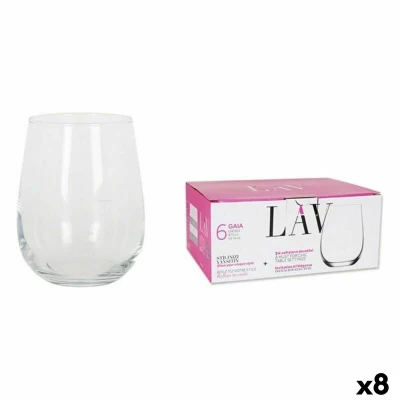 Afbeelding van Glazenset LAV 77949 6 Onderdelen (8 Stuks) (475 ml)