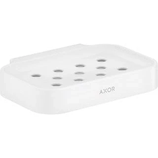 Afbeelding van Hansgrohe axor universal circular zeepschaal mat wit 42805700
