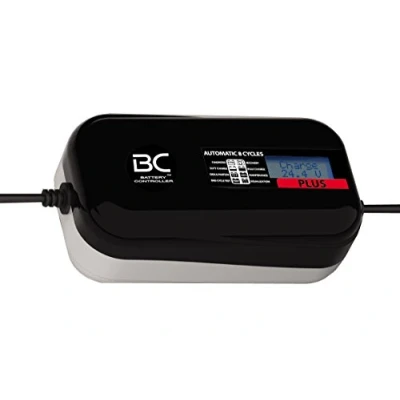 Afbeelding van BC PLUS 4000 24 V 4 A digitale acculader en druppelapparaat met 8 laadniveaus voor accu&#039;s van vrachtwagens, bestelwagens boten