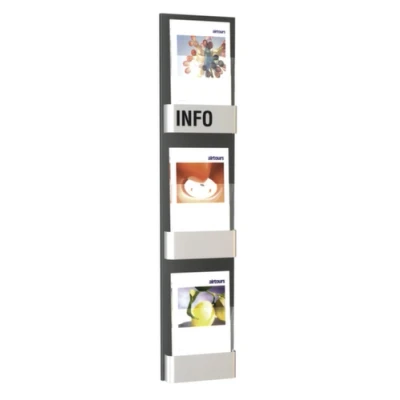 Afbeelding van Folderhouder Info wand folderrek