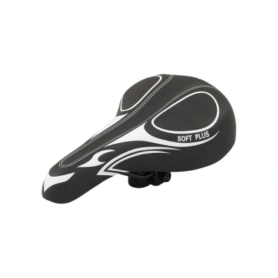Afbeelding van Dunlop Luxe MTB / Wielrennen Fietszadel Zwart