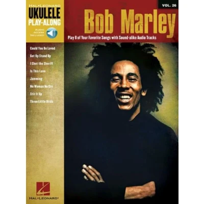 Afbeelding van BOB MARLEY UKULELE PLAY ALONG VOLUME 26 RECUEIL + ENREGISTREMENT(S) EN LIGNE: 8 Favorite Songs