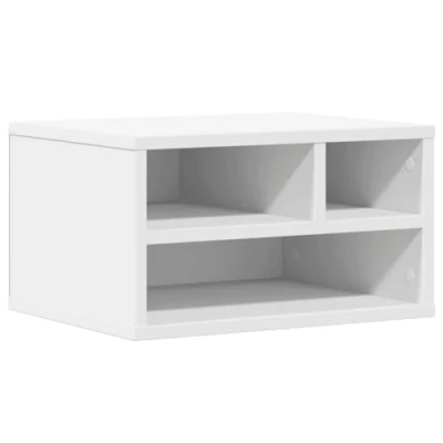 Afbeelding van Printerkastje 40x32x22,5 cm bewerkt hout wit