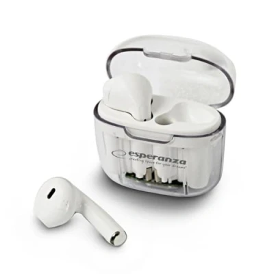 Afbeelding van In ear Bluetooth Hoofdtelefoon Esperanza EH237W Wit