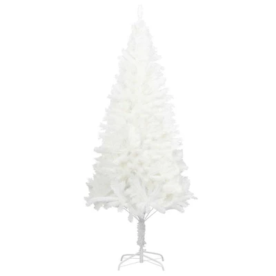 Afbeelding van Kunstkerstboom met levensechte naalden 210 cm wit