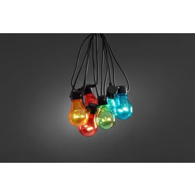 Afbeelding van Lichtsnoer 19.5 meter Konstsmide (20 LEDs, IP44, Gekleurd)