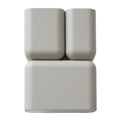 Afbeelding van &amp;tradition Tabata LN10 Wandlamp Silk Grey