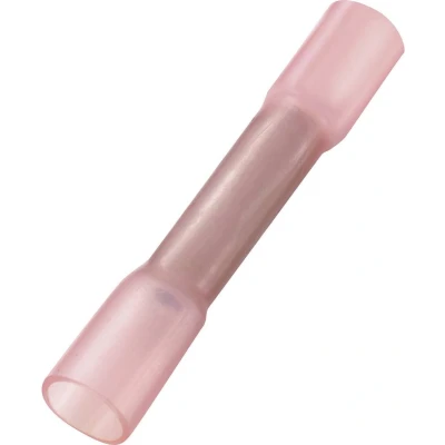 Afbeelding van TRU COMPONENTS 1572151 Stootverbinder Met krimpkous 0.50 mm² Volledig geïsoleerd Transparant 50 stuk(s)