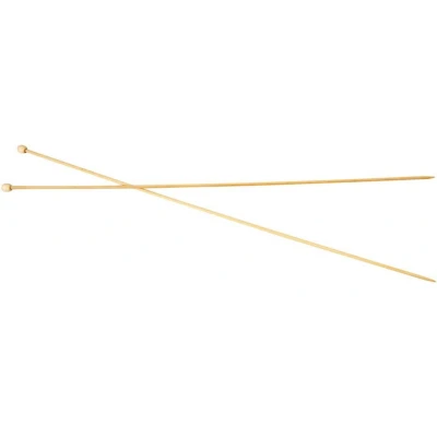Afbeelding van Creotime breinaalden bamboe 2,5 mm 35 cm