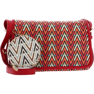 Afbeelding van VALENTINO Schoudertas Tonic Satchel Rosso / Multicolor Veelkleurig