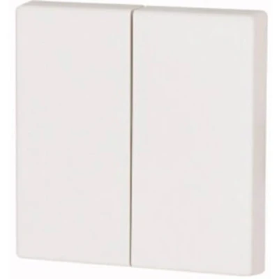 Afbeelding van CWIZ 02/01 Eaton xComfort 2 kanaals Wipschakelaar Zuiver wit