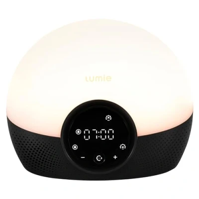 Afbeelding van Lumie Bodyclock Glow 150 Sleep &amp; Wake up light Nachtlamp Slaaphulpmiddel instelbare verlichting