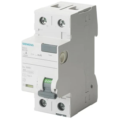 Afbeelding van Siemens 5SV3312 6KL Aardlekschakelaar A 2 polig 25 0.03 230 V