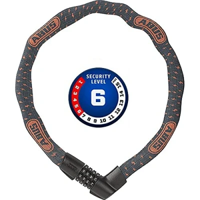 Afbeelding van Abus Tresor 1385/75 Grijs Cijferslot 75cm