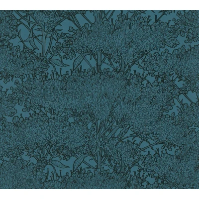 Afbeelding van AS Creation Absolutely Chic 36972 6 369726 Blauw / Zwart