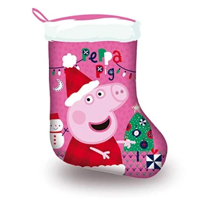 Afbeelding van Kerstsok Peppa Pig Cosy corner 42 cm Polyester