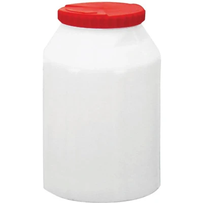 Afbeelding van Waterdichte container wit/rood 15 liter