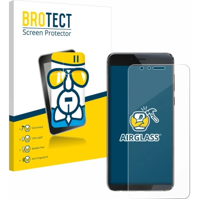 Afbeelding van BROTECT Screenprotector voor Honor 8 Folie Beschermfolie Beschermglas transparant