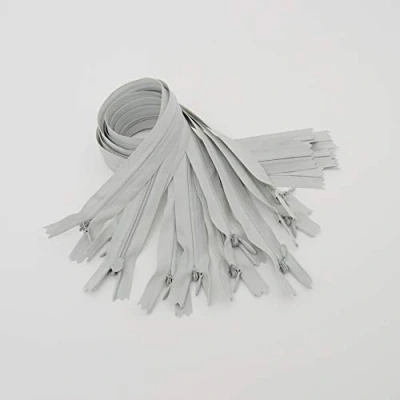 Afbeelding van LEDUC RVNAVN3 40 831 10 Trimz Invisible Zip ritssluiting, lichtgrijs, cm