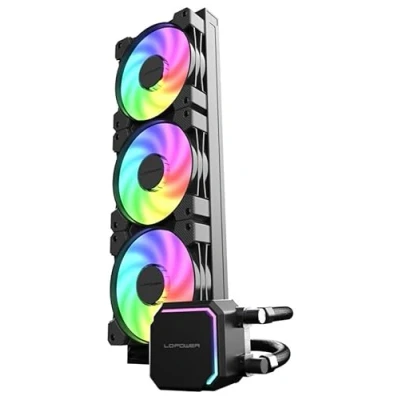 Afbeelding van LC Power CC 360 B ARGB koelsysteem voor computers Processor Alles in één vloeistofkoeler 12 cm Zw