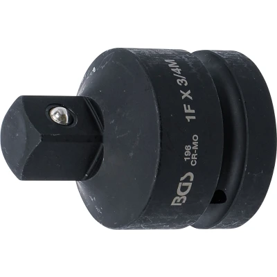 Afbeelding van BGS Kracht dopsleuteladapter 1&quot; buitenvierkant 3/4&quot;
