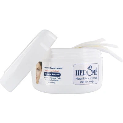 Afbeelding van Herome Eye Makeup Remover Pads, 30 stuks