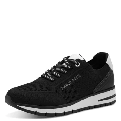 Afbeelding van MARCO TOZZI Damessneakers 2 23737 44, zwarte kam, 39 EU