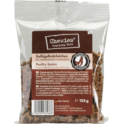 Afbeelding van Chewies kleine trainer botjes Gevogelte 1 x 125 gram