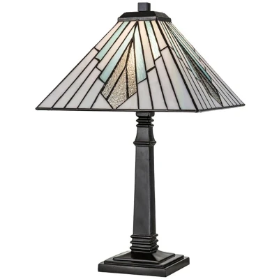 Afbeelding van Elstead Lighting Tifanny LED Tafellamp Alderley 1X E27 Max 60W Dimbaar Vintage Bronze