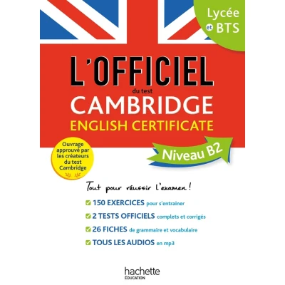 Afbeelding van Le guide officiel du test Cambridge English Certificate (Niveau B2)