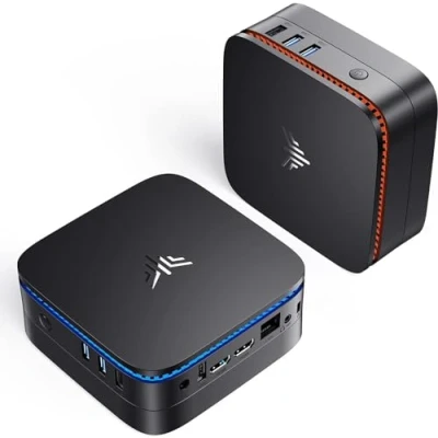 Afbeelding van Windows 11 Pro Mini PC, 16 GB DDR4 512 M.2 SSD Intel Celeron N5105 (tot 2,9 GHz) Micro Desktop Computer, 4K UHD, WiFi 5, BT4.2, Gigabit Ethernet, HDMI X 2 voor Business Home Theater Office
