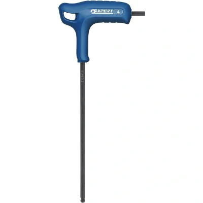 Afbeelding van EXPERT E121612 T inbussleutel met heft zeskant metrisch kogelkop 6 mm