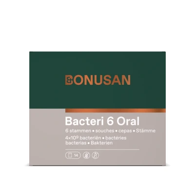 Afbeelding van Bonusan Bacteri 6 Oral 14sach