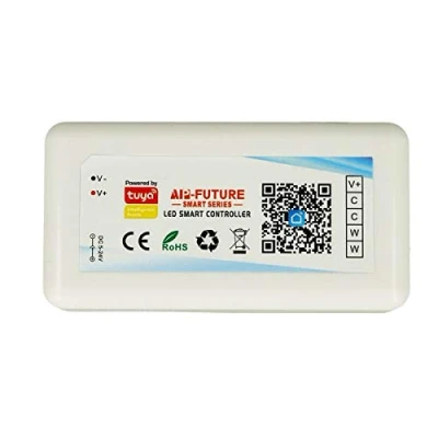 Afbeelding van LEDLUX Tuya Mini regeleenheid, smart controller, wifi, led dimmer, compatibel met Alexa Google Home, 5 modellen verkrijgbaar (2 kanalen)