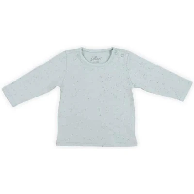 Afbeelding van 50/56 Jollein longsleeve Mini Dots Stone Green Maat