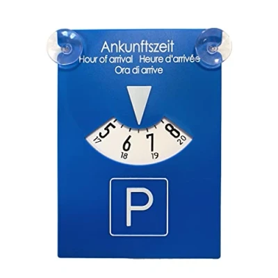 Afbeelding van HP Autozubehör 19940 Parkeerschijf 11 cm x 15 Met zuignap